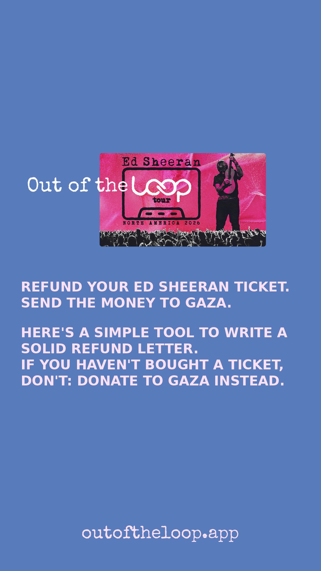 Out of the Loop, story share image